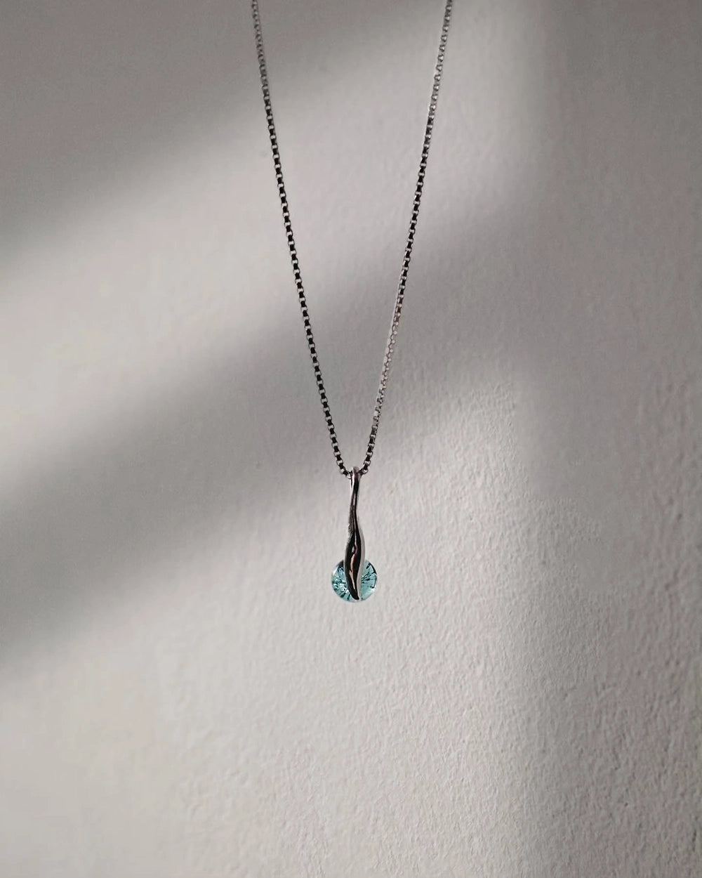 gepersonaliseerde rouwketting met as