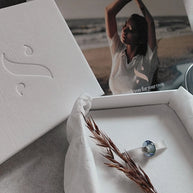 as hanger in lagen Italiaans glas luxe verpakt