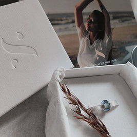 as hanger in lagen Italiaans glas luxe verpakt