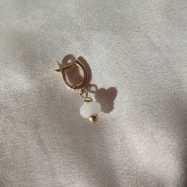 as of haar verwerkt in hoogwaardig Italiaans glas handgemaakt in nederland