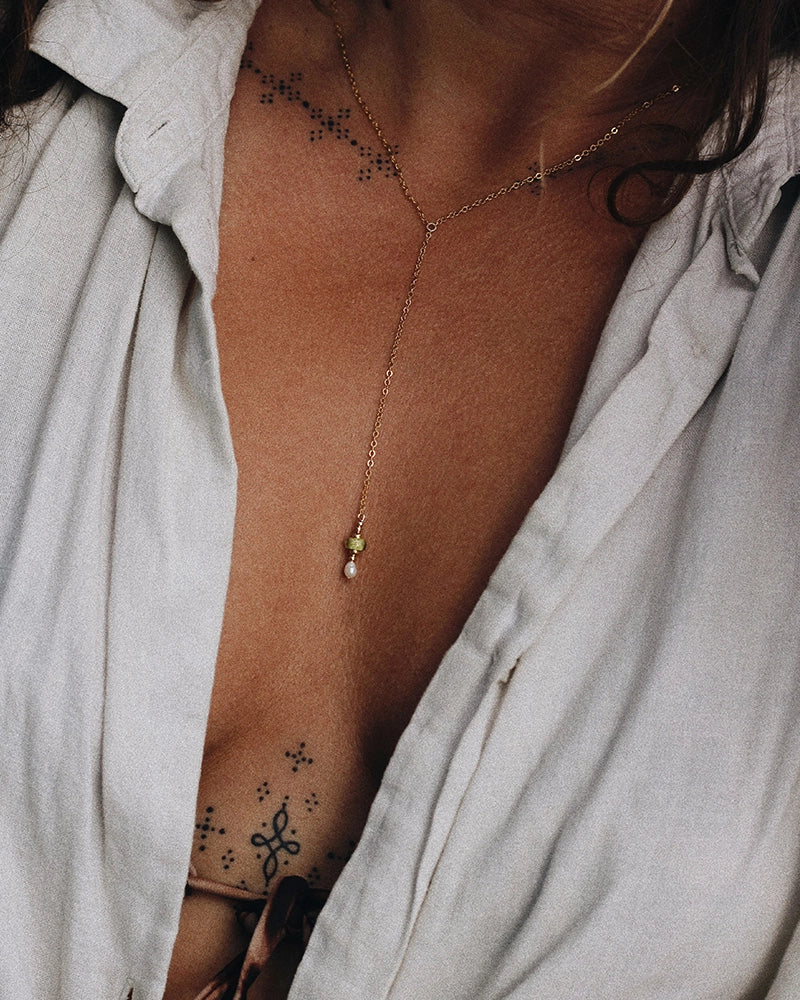 handgemaakte as gedenkketting van 14k gold filled