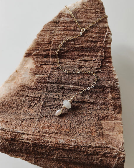 subtiele minimalistische rouwketting goud