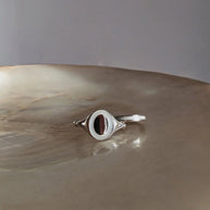 memorial ring met as close-up en als setje