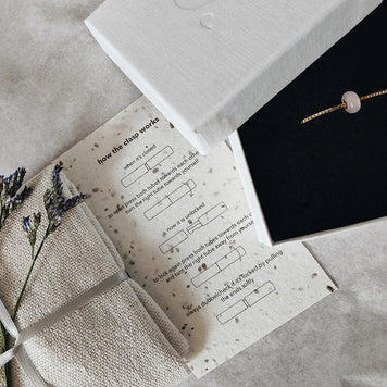 gouden as ketting handgemaakt